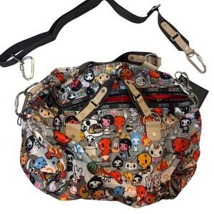 Tokidoki for LeSportsac Small Weekender Duffel Bag Inferno Rare Retired NWOT